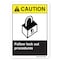 Signmission ANSI Caution, Rigid Plastic, 10" x 7", Landscape, Follow Lock Out Procedures OS-CS-P-710-L-19759 - alternate 1